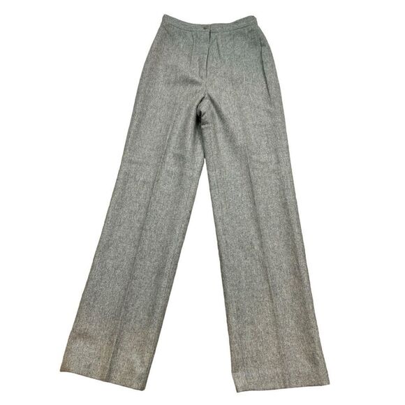 Brand new with Tags Vintage Panther Ladies Grey High Rise Wool Blend Pants Sm‎ - Picture 1 of 12